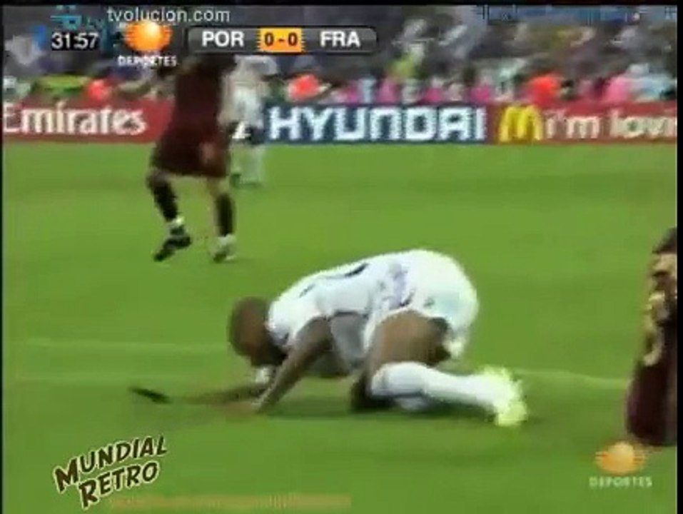 Resumen Portugal vs Francia Alemania 06 - Mundial Retro