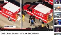 LAX SHOOTING DUMMY - CIAnCIA a New World Order Conspiracy Theorist - False Flag!