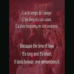 Le Temps de l'Amour - Françoise Hardy (lyrics and translation)