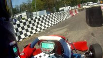 Karting X30 125cc camera gopro HD onboard 23/04/11 Pelletier Kevin #34