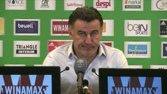 Foot - L1 - ASSE : Galtier «Un petit goût amer»