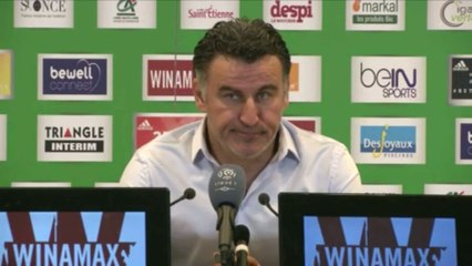 Foot - L1 - ASSE : Galtier «Un petit goût amer»
