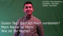 Deutsch Lernen - تعلم اللغة الالمانية 28  - كيف تعرف بنفسك