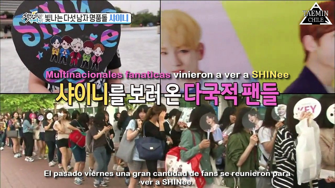 [ESP] 150517 SHINee  Section TV entrevista