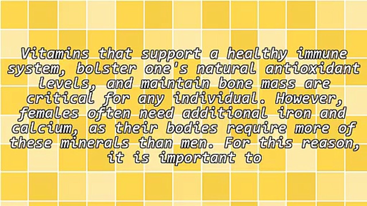 Taking A Multivitamin For Women Is A Wise Course Of Action