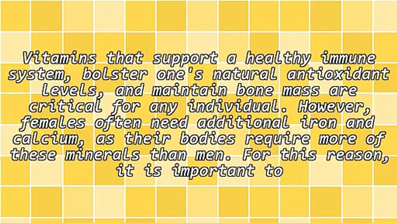 Taking A Multivitamin For Women Is A Wise Course Of Action