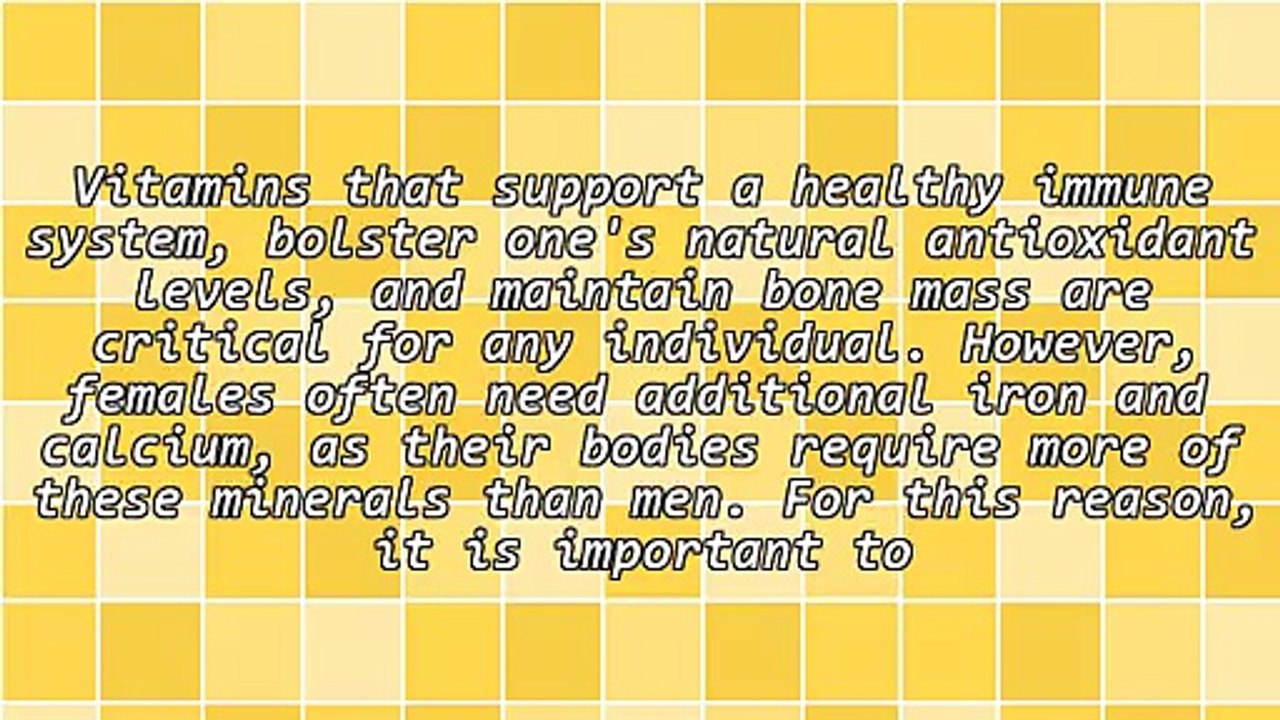 Taking A Multivitamin For Women Is A Wise Course Of Action