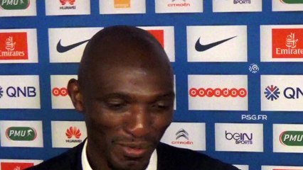 PSG - Reims (3-2) : La réaction de Camara