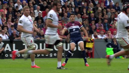 TOP14 - Toulouse - Bordeaux: Essai Yoann Huget (TLS) - J26 - Saison 2014/2015