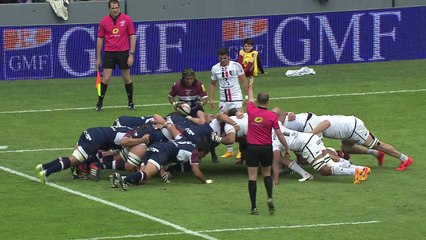 TOP14 - Toulouse - Bordeaux: Essai Julien Rey (BOR) - J26 - Saison 2014/2015