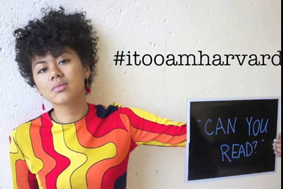 Black Harvard Students Launch Powerful Anti-Racism Photo Campaign "I, Too, Am Harvard"