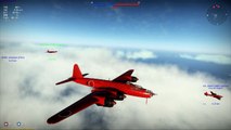 War Thunder Heavy Bomber Dogfighting!  G8N1 DeathStars vs B-17s! (War Thunder 1.43)