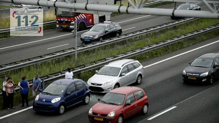 Ongeval met 3 wagens op de A4