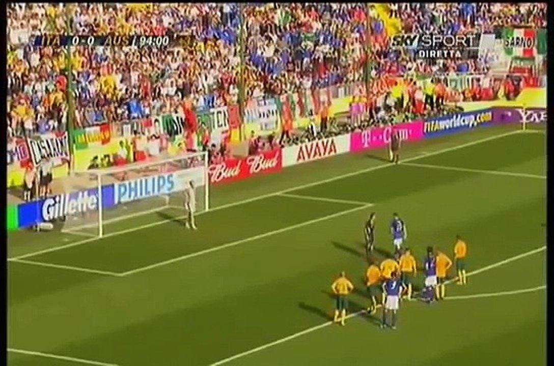 Mondiale 2006 Italia-Australia 1-0 (Totti) - Caressa Sky