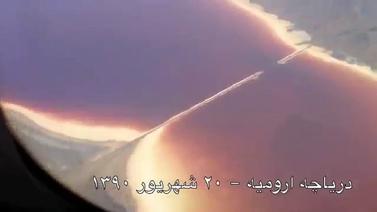 فیلمی بی نظیر از دریاچه ارومیه و دریاچه وان ترکیه