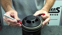 Peavey Speaker Repair Driver 22XT, 22XT PLUS, 22A Replacement Speaker Horn Diaphragm Installation