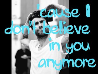 Makes Me Wonder Lyrics Maroon 5