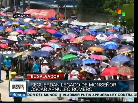 El Salvador celebra la beatificación de Óscar Arnulfo Romero