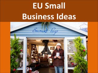 Download Video: EU Small Business Ideas and Online Opportunities