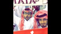 جمهور قطر بعد الفوز على السعودية خليجي 22