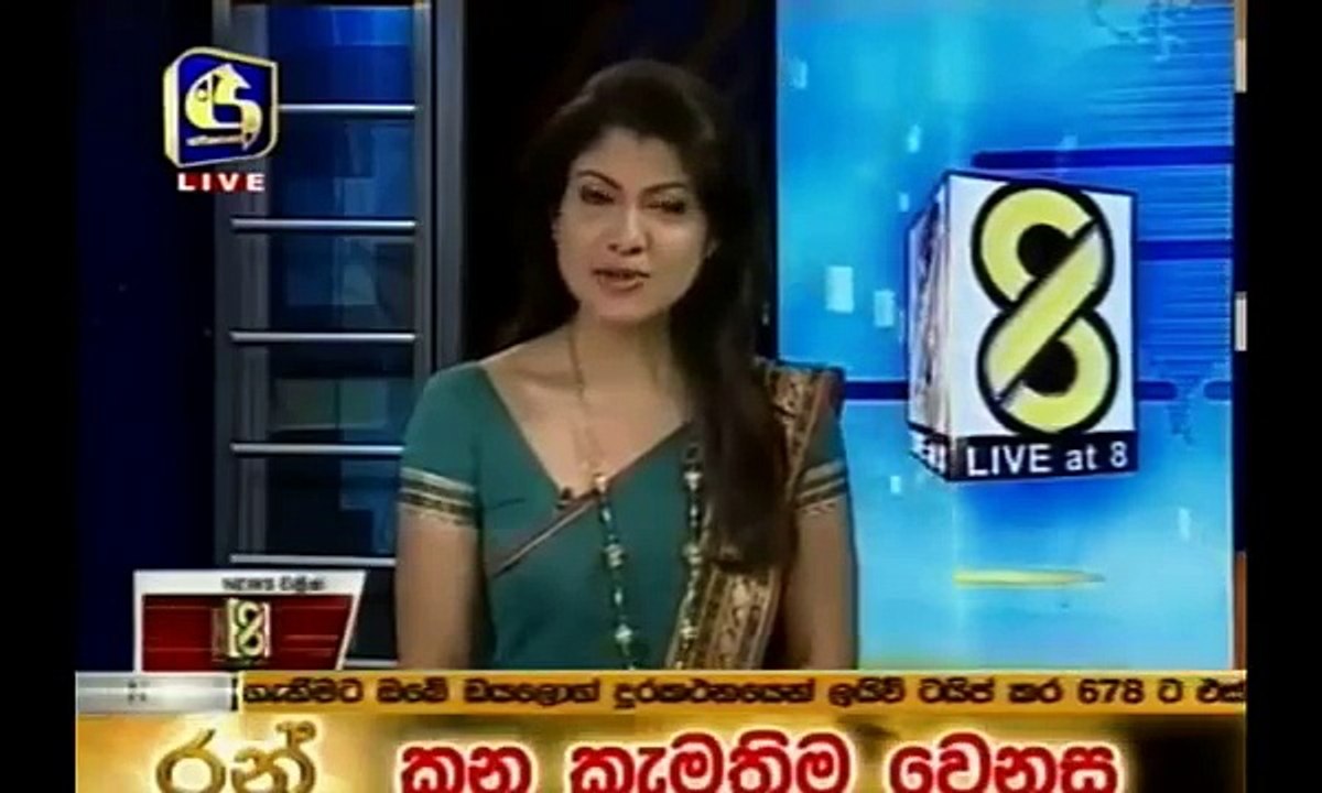 Swarnavahini News - Live @ 8 - Kiyana Katha - 2015/05/18