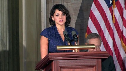 Norah Jones Sings 'America the Beautiful' at Congressional Gold Medal Ceremony