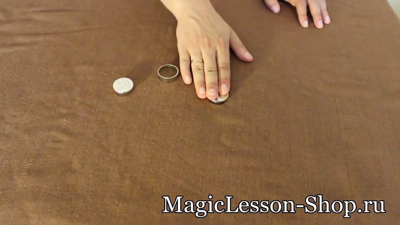 Фокус  Телепортация монеты  (Обучение)