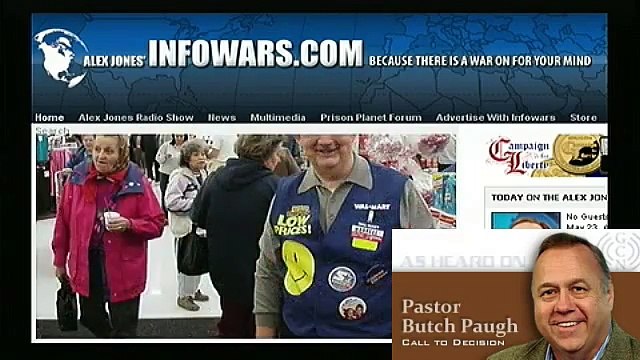Alex Jones & Pastor Butch Paugh: The Secret Clergy Response Teams