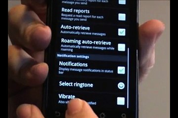 Setting A Ringtone For Message Notifications