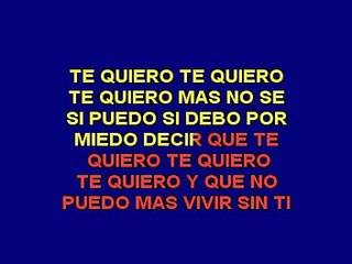 KARAOKE - UNA VIEJA CANCION DE AMOR