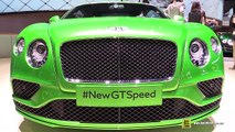 2016 Bentley Continental GT Speed - Exterior and Interior Walkaround - 2015 Geneva Motor Show