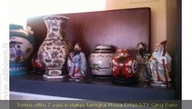 TORINO,    7 VASI E STATUE FAMIGLIA ROSA DINASTY QING  EURO 160