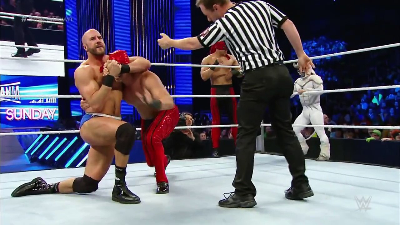 Los Matadores & El Torito vs. Cesaro, Kidd & Natalya – 6-Being Interspecies Match  SmackDown - WWE Official