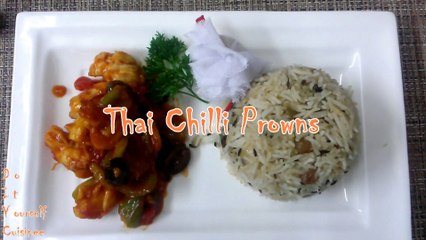 Cheated Thai Chilli Prawns By Diycuisinee