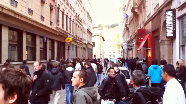 Manifestation d'extrême droite à Lyon suite aux émeutes (22 octobre 2010)