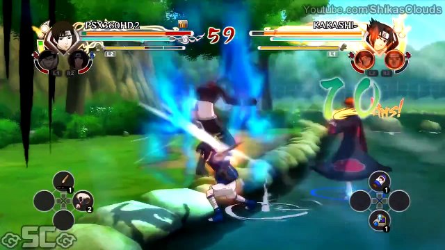 ★NARUTO Generations _ PS360HD2 vs ShikasClouds (Showdown #3)【1080p HD】★