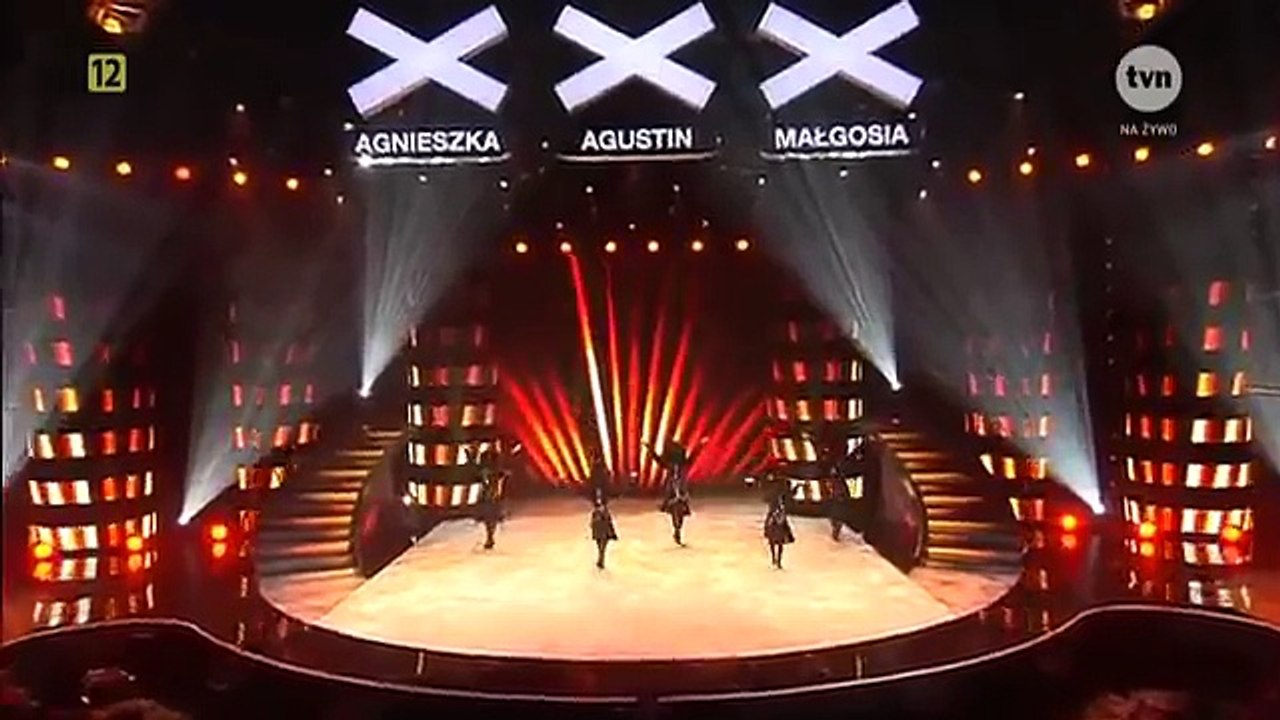 Poland Got Talent Chechen Dance - чеченцы танцуют лезгинку талант в польше