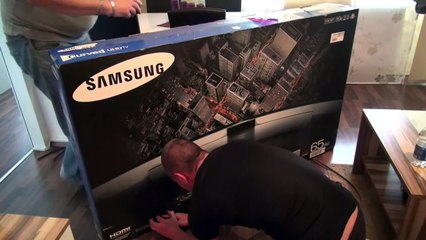 Samsung UE65HU8500 Unboxing (TV der Superlative?)