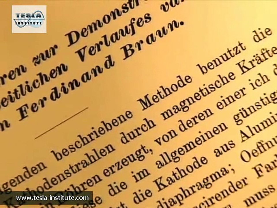 Karl Ferdinand Braun und die Kathodenstrahlröhre