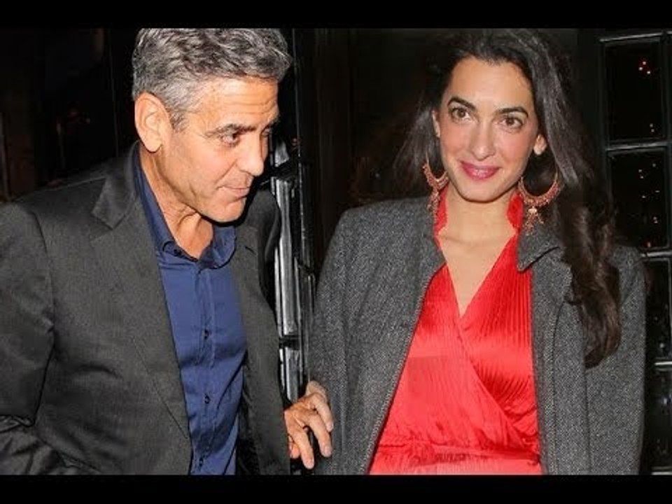 George Clooney & Amal Alamuddin To Marry In Venice - BT