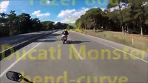 Fazer 800 & Ducati Monster Antalya Korkuteli Virajları(bend-curve)