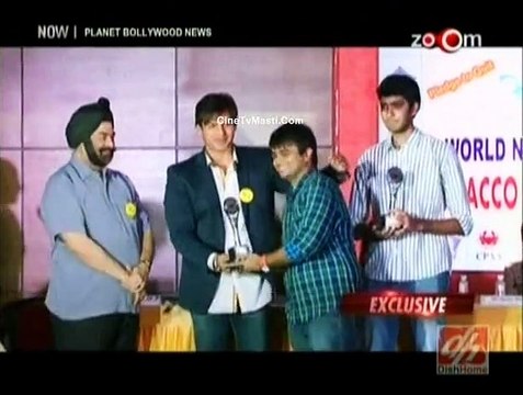 Vivek Oberoi And Raveena Support A Social Campaingn 24th May 2015 CineTvMasti.Com