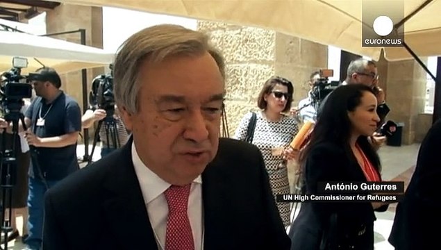 غوتيريس: على دول العالم ان تفتح أبوابها لاستقبال اللاجئين السوريين