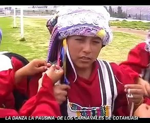 DANZA "Las Pausiñas", DE COTAHUASI AREQUIPA