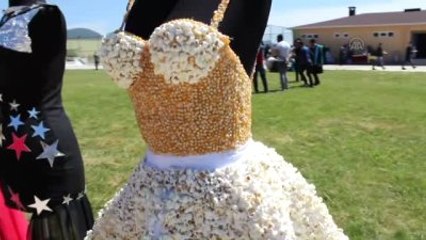 Patlamış Mısır"Dan Balo Kıyafeti