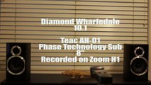 Wharfedale Diamond 10.1 speakers Teac A-H01
