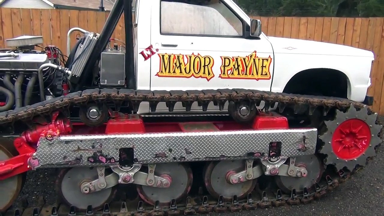 Major Payne tank, up close