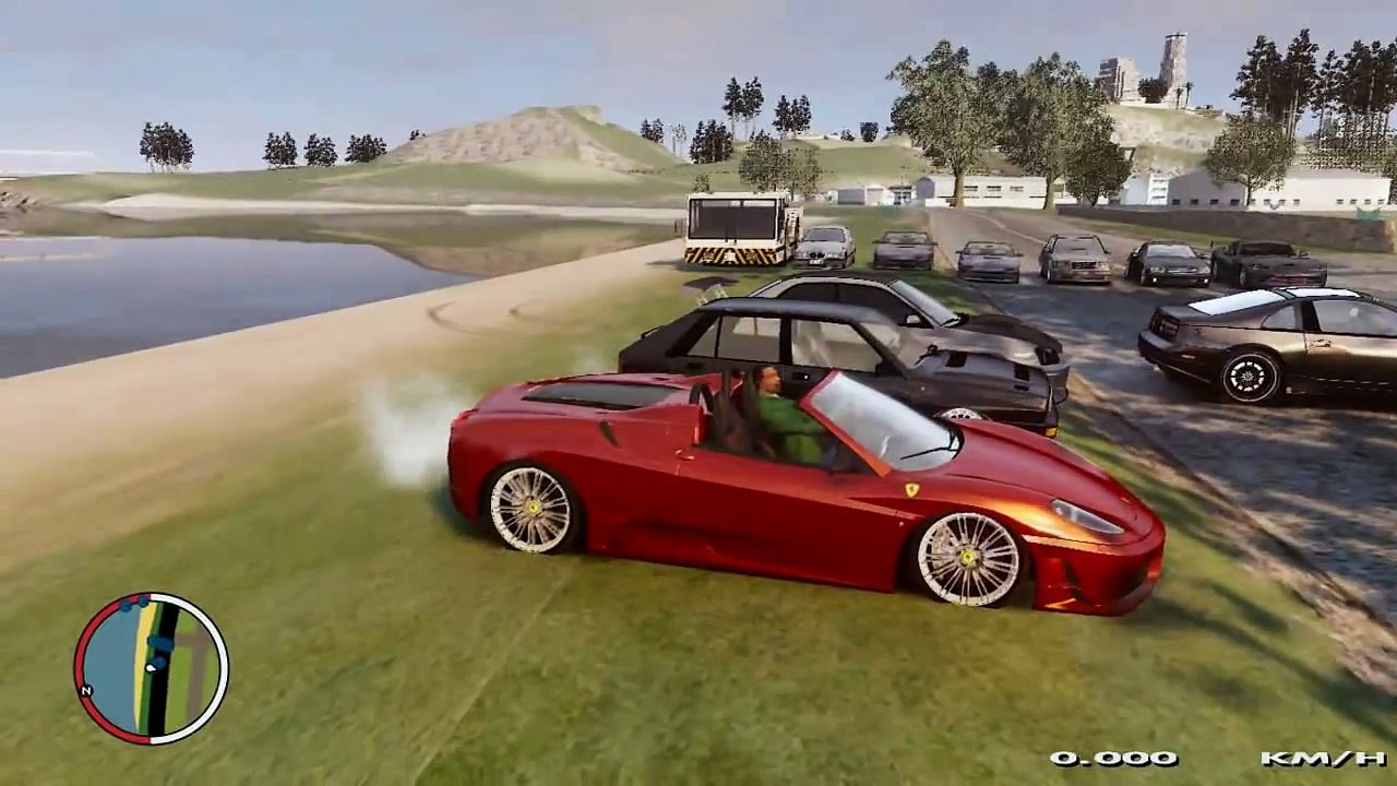 GTA 4 SAN ANDREAS ENB LOW SETTING - REAL CAR PACK V7