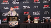 New champ Daniel Cormier talks Anthony Johnson, Jon Jones and Ryan Bader after UFC 187