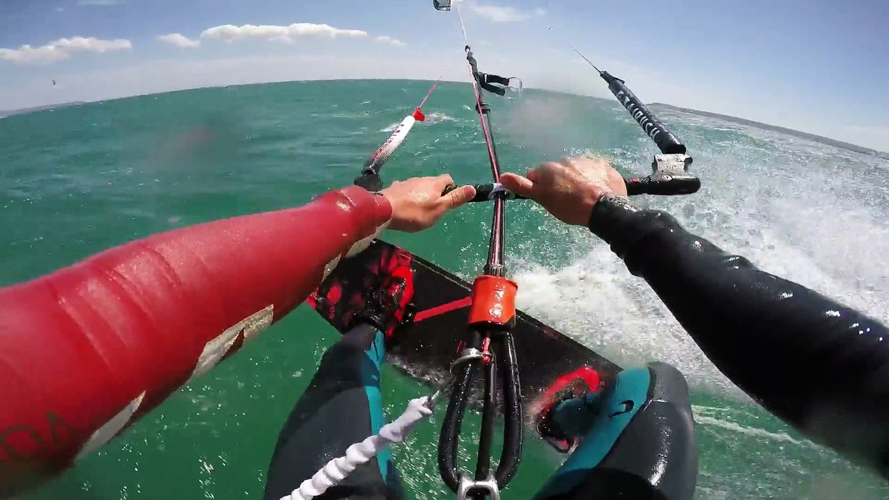 Kite Surf Part II à San Pere (L'Escala) avec Iñaki GAINZA